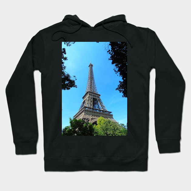 Eiffel tower in Paris Hoodie by OLHADARCHUKART